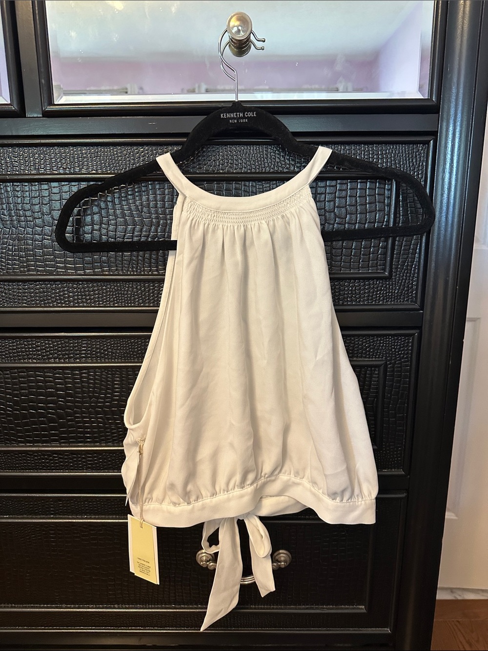 Wilfred Cream Halter Tie-Back Camisole